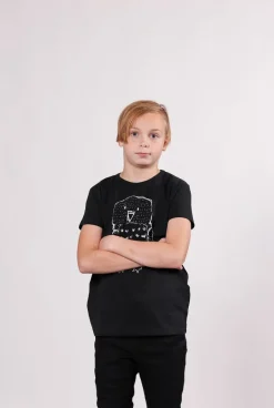 Pöllö t-paita musta<Aarrelabel Sale
