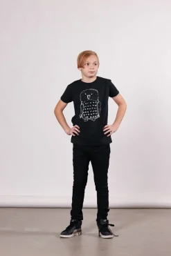 Pöllö t-paita musta<Aarrelabel Sale