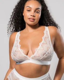 Plunge Bralette Valkoinen<UNDERSTATEMENT Best Sale