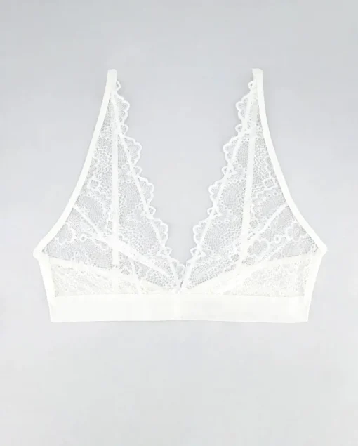 Plunge Bralette Valkoinen<UNDERSTATEMENT Best Sale