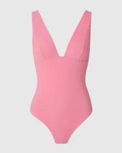 Plunge Swimsuit Pink<UNDERSTATEMENT Cheap