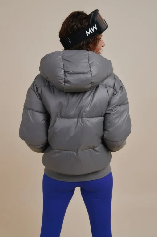 Polar Puffer Jacket Short Grey<Copenhagen Cartel Best