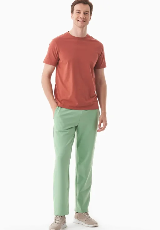 Poyraz Light Organic Cotton Sweatpants Mineral Green<ORGANICATION Online