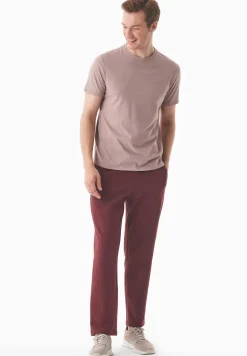 Poyraz Light Organic Cotton Sweatpants Bordeaux<ORGANICATION Sale