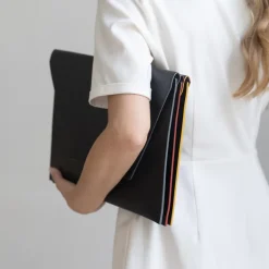 Protect Laptop Sleeve Black / Grey<CANUSSA Fashion