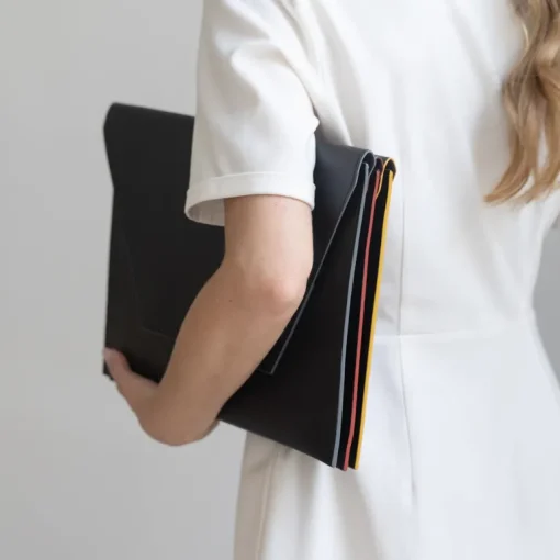 Protect Laptop Sleeve Black / Grey<CANUSSA Fashion