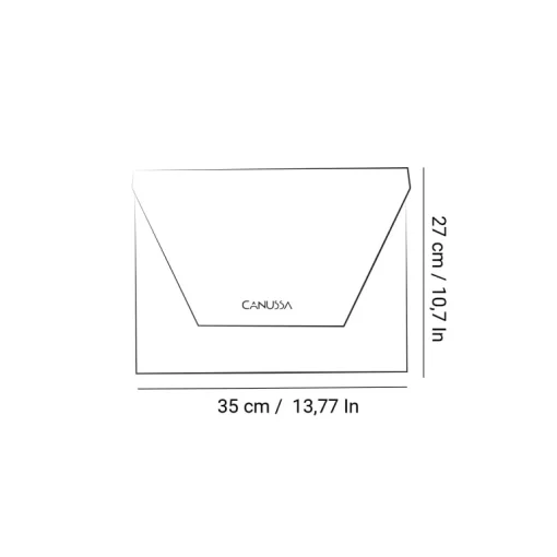 Protect Laptop Sleeve Black / Grey<CANUSSA Fashion