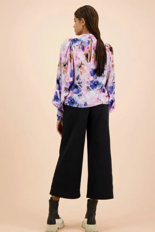 Puff Blouse Lilac Anemone<KAIKO Cheap