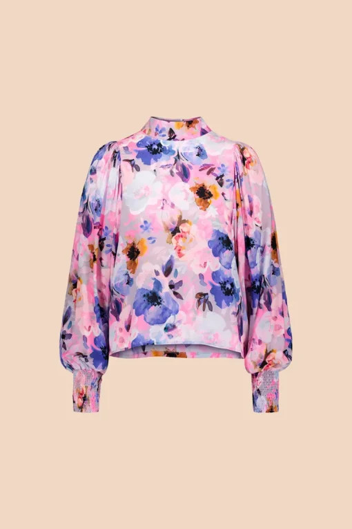 Puff Blouse Lilac Anemone<KAIKO Cheap