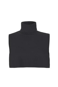 Punto Merino Neck Warmer Black<Salanida Cheap
