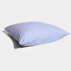 Puuvilla Percale Stripe tyynyliina Sininen Paita raita<HOMEHAGEN Online