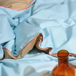 Puuvilla Sateen Baby vuodevaatteet Pale Sininen<HOMEHAGEN Fashion