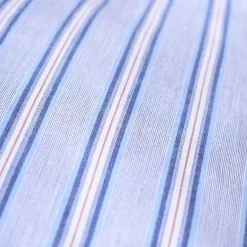 Puuvillaperkaali Baby/Junior Pussilakanasetti Blue Shirt Stripe<HOMEHAGEN Hot