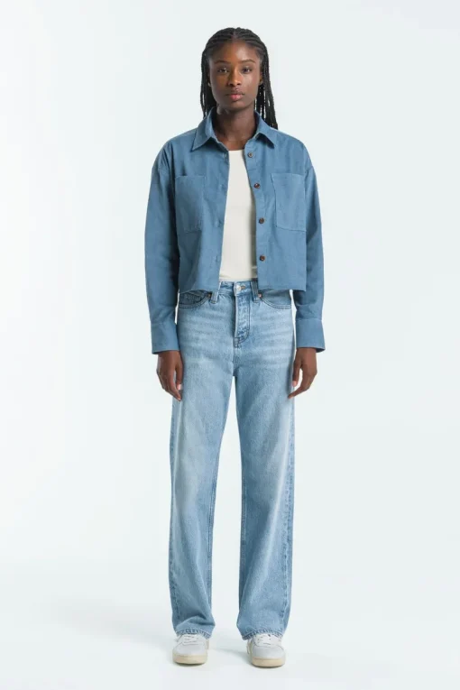 Quinn Jacket Coronet Blue<Kings Of Indigo Shop