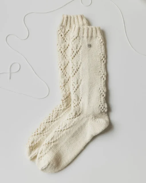 Rasos Handmade Wool Socks Sea Salt<THE KNOTTY ONES Outlet