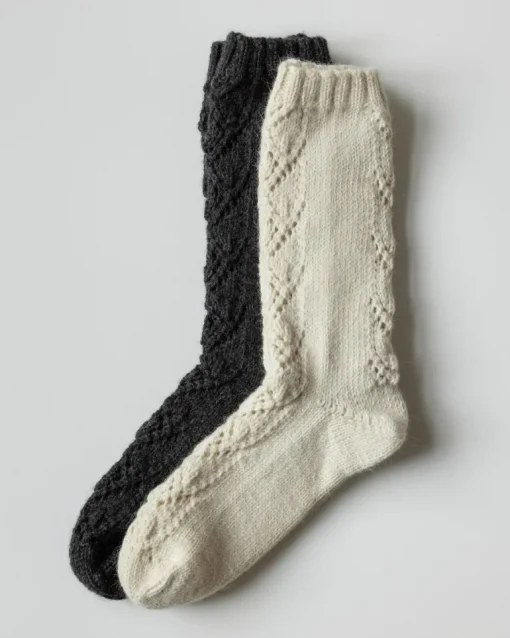 Rasos Handmade Wool Socks Sea Salt<THE KNOTTY ONES Outlet