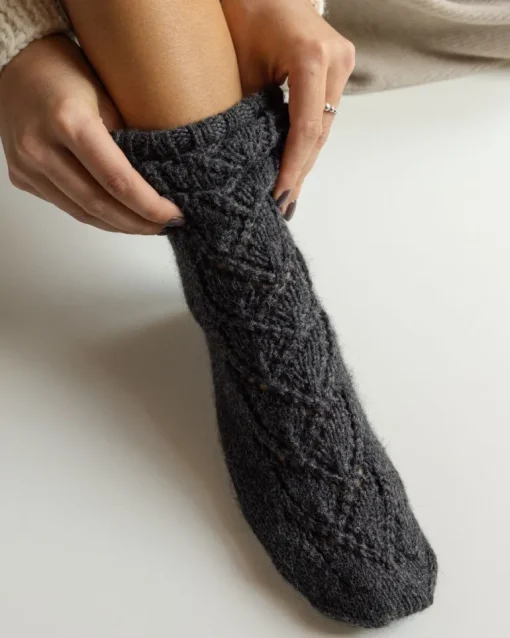 Rasos Handmade Wool Socks Sea Salt<THE KNOTTY ONES Outlet