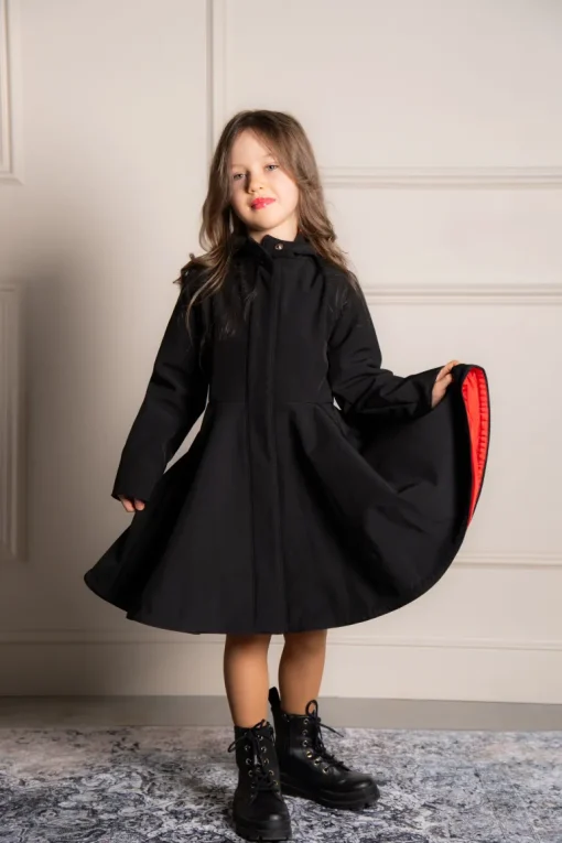Raven Red Lasten Sadetakki Musta<RainSisters Store