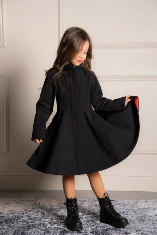 Raven Red Lasten Sadetakki Musta<RainSisters Store
