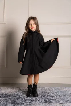 Raven Red Lasten Sadetakki Musta<RainSisters Store