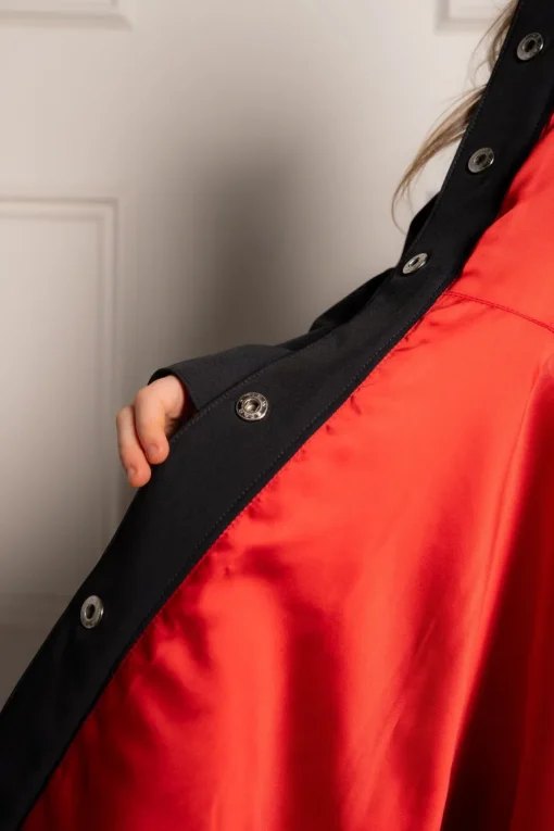 Raven Red Lasten Sadetakki Musta<RainSisters Store
