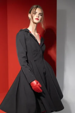 Raven Red Sadetakki Musta/Punainen<RainSisters Best Sale