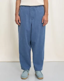 Recycled Denim Wide Pant Blue<Rotholz Cheap