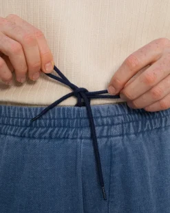 Recycled Denim Wide Unisex Pant Blue<Rotholz Outlet