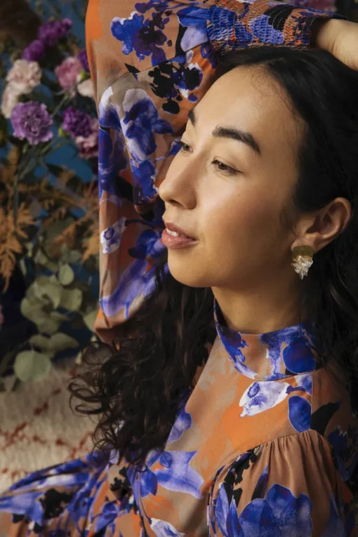 Reena Earrings Crystal<KAIKO Flash Sale