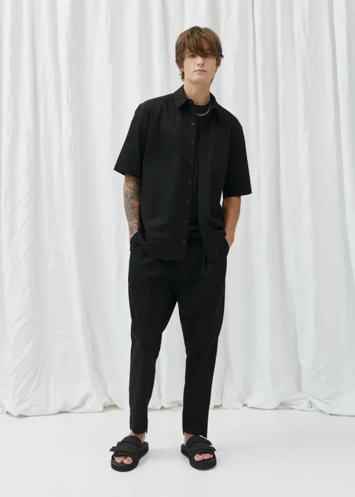 Remy Overshirt Black<August Shop