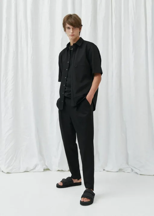 Remy Overshirt Black<August Shop