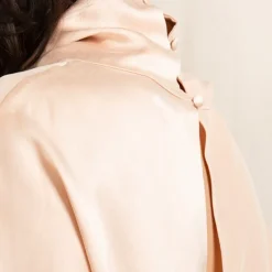 Revolution Cowl Neck Silk Blouse Pink<Studio Heijne Hot