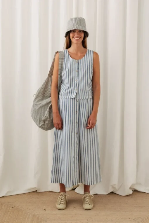 Reyneke Skirt Sailor Stripes<TWOTHIRDS Fashion