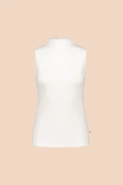 Rib Top Valkoinen<KAIKO Store
