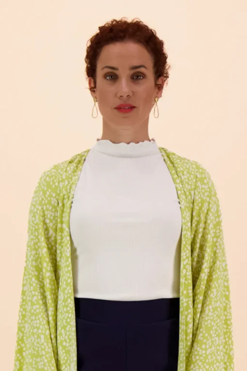 Rib Top Valkoinen<KAIKO Store