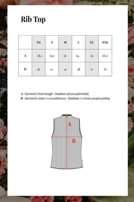 Rib Top Valkoinen<KAIKO Store