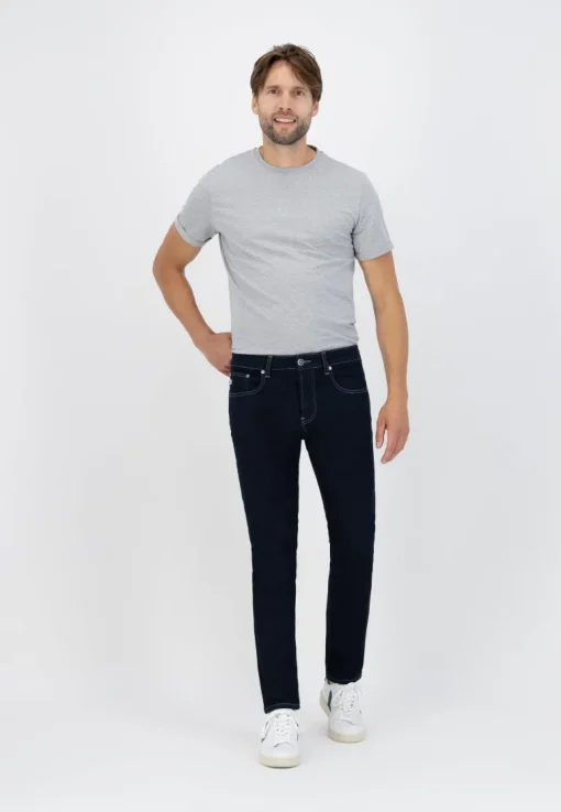 Rick Mid Slim Jeans Strong Blue<MUD Jeans Shop