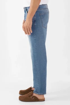 Rise Relaxed Tapered Basic Jeans Vintage Blue<Dawn Denim Fashion