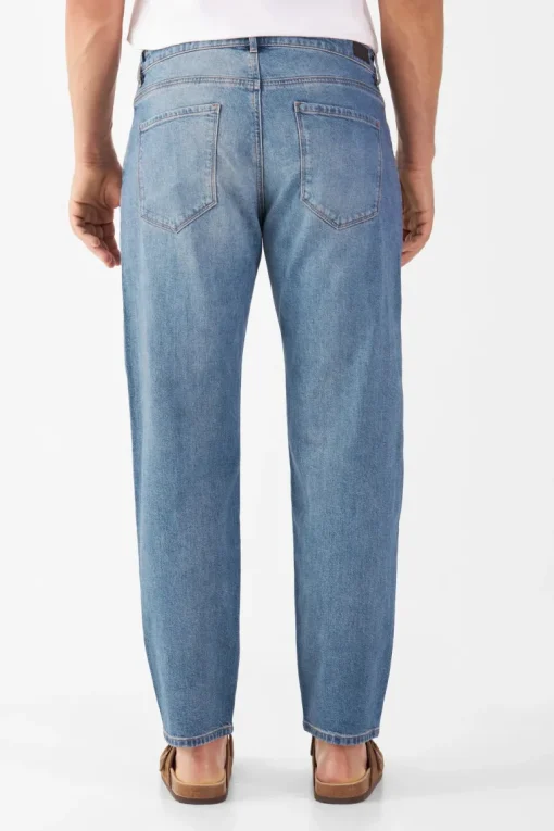 Rise Relaxed Tapered Basic Jeans Vintage Blue<Dawn Denim Fashion