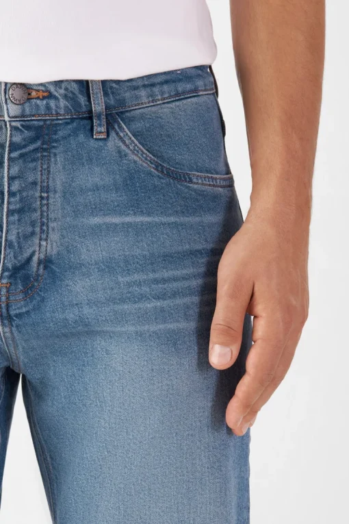 Rise Relaxed Tapered Basic Jeans Vintage Blue<Dawn Denim Fashion
