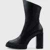 Ritual Ankle Boots Vegea Grape Leather Black<Bohema Hot