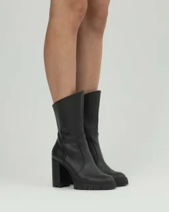 Ritual Ankle Boots Vegea Grape Leather Black<Bohema Hot
