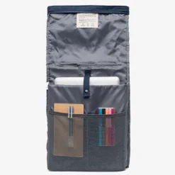Roll Backpack Navy<lefrik Online