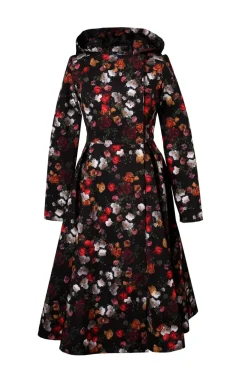 Rose Garden Sadetakki Musta/Punainen<RainSisters Sale