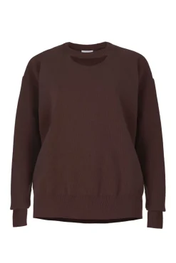 Rotondo Merino Jumper Chocolate<Salanida Clearance
