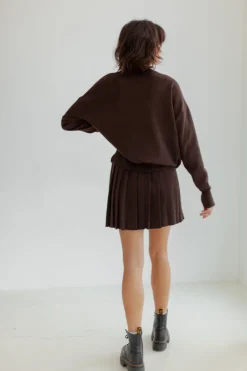 Rotondo Merino Jumper Chocolate<Salanida Clearance