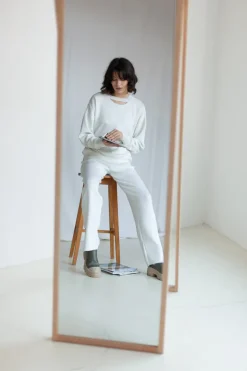 Rotondo Merino Jumper White<Salanida Outlet