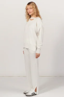 Rotondo Merino Jumper White<Salanida Outlet