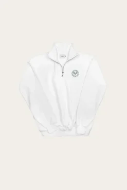 Runyon Sporting Club Quarter-Zip White<Veld Sale