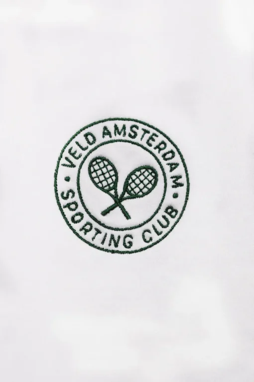 Runyon Sporting Club Quarter-Zip White<Veld Sale